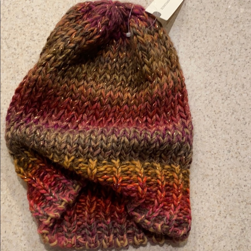 Anthropologie Knit Beanie Italian made